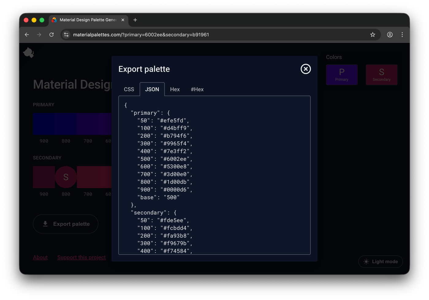 Product shot, export